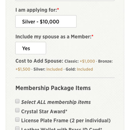 CHP 11-99 Foundation Mobile Website Screenshot
