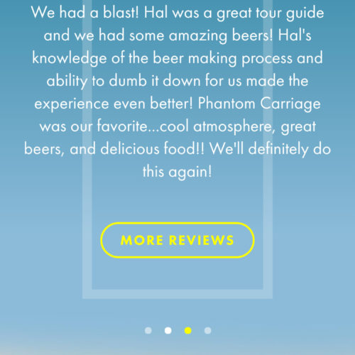 LA Beer Hop Mobile Website Screenshot