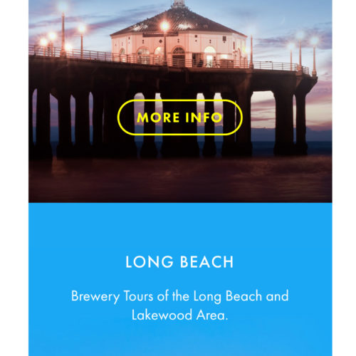 LA Beer Hop Mobile Website Screenshot