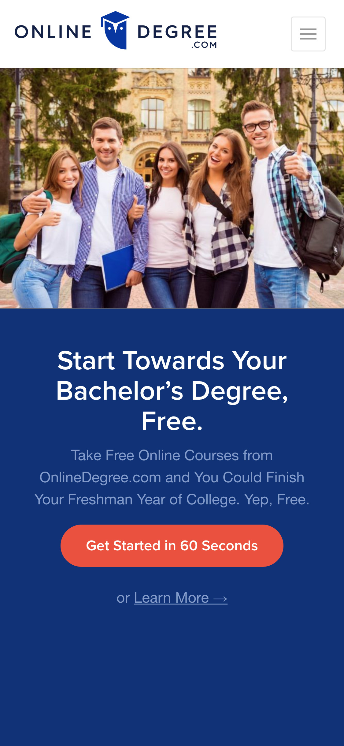 Online Degree Website Design Development Meta Interactive